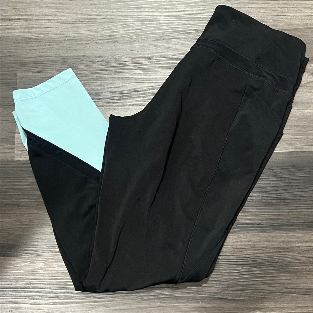Tangerine Black Leggings